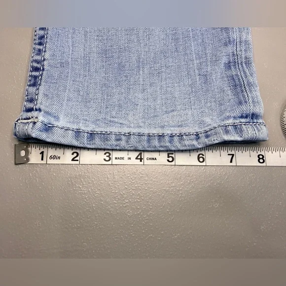 BKE Aiden Bootleg Distressed Denim Jeans 27 X 34 - Picture 9 of 11